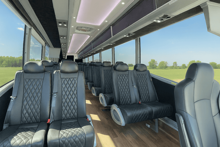 coach bus in Long Island
