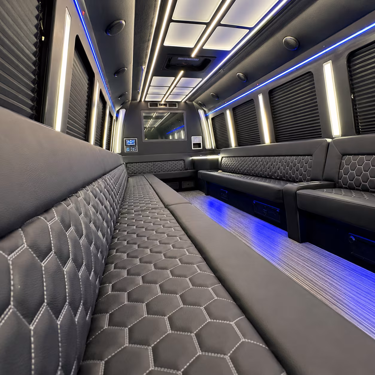 long island party bus inside