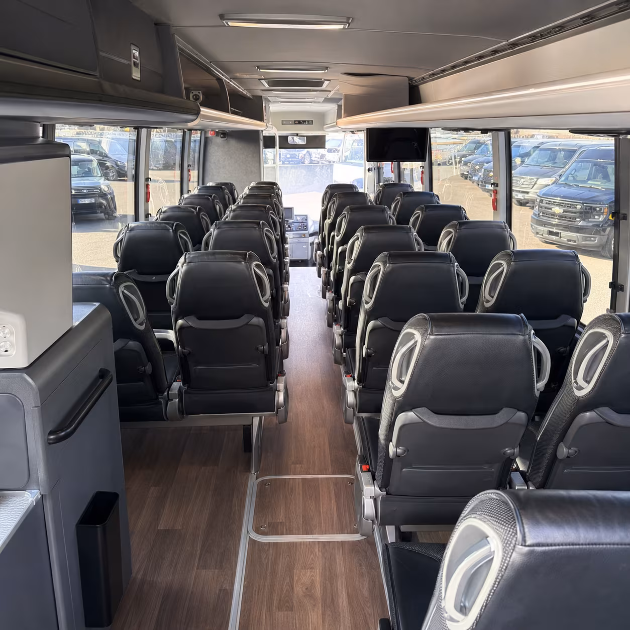 long island private event transportation onboard seating