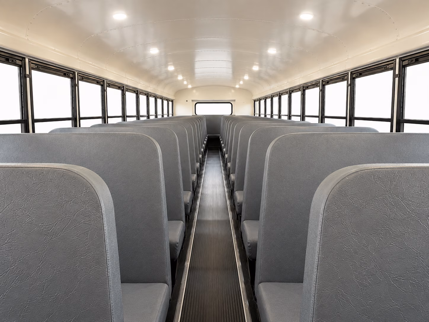 long island school bus interior