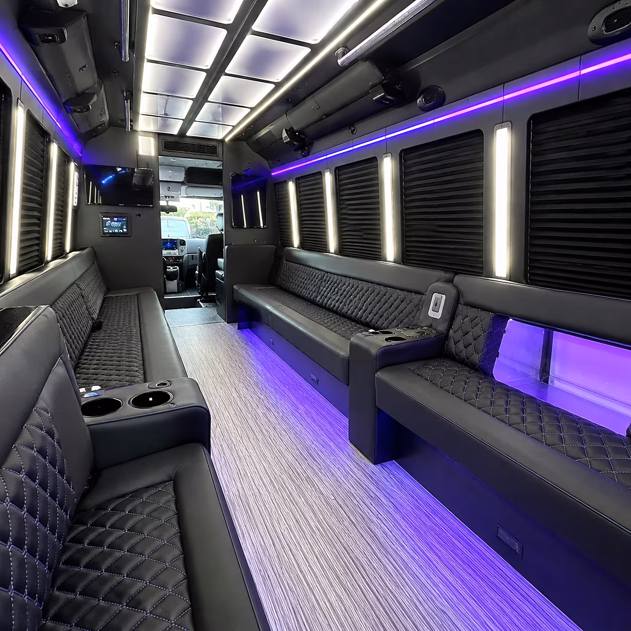 long island sporting event party bus rental