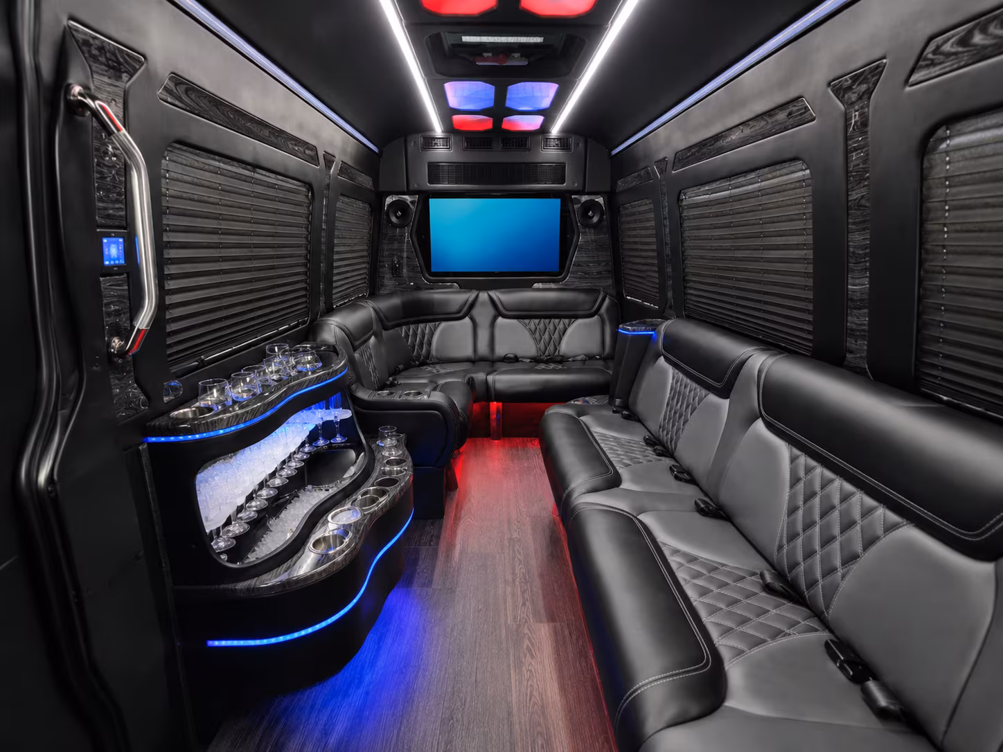 long island sprinter limousine inside