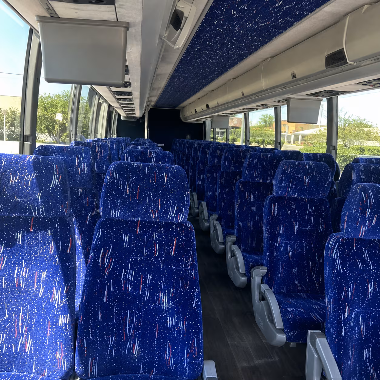 shuttle buses for weekly sunday worship services across long island